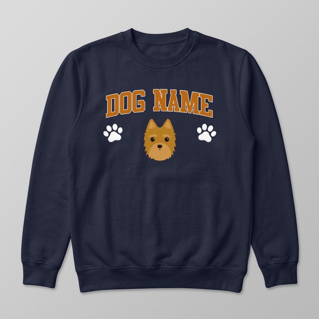 Campus Paws: Personalized {breedFullName} Sweatshirt