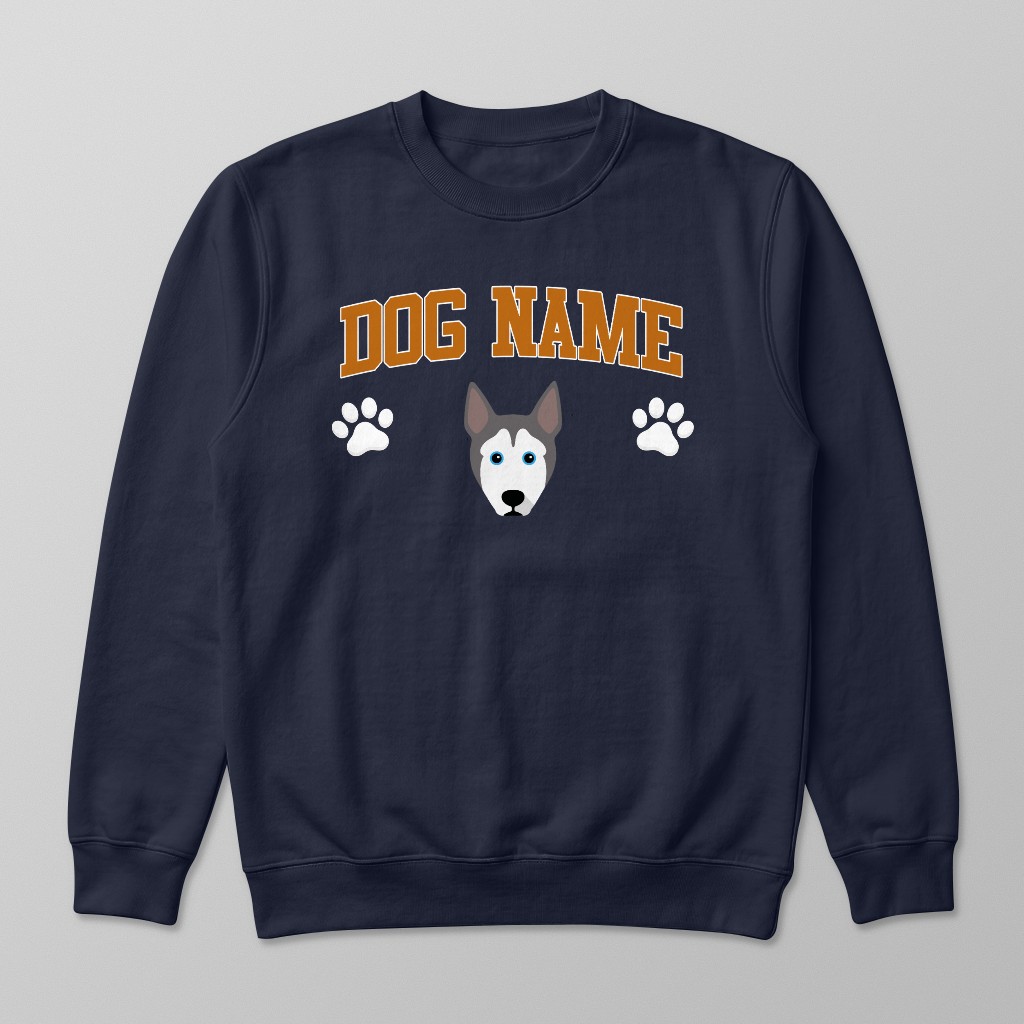 Campus Paws: Personalized {breedFullName} Sweatshirt