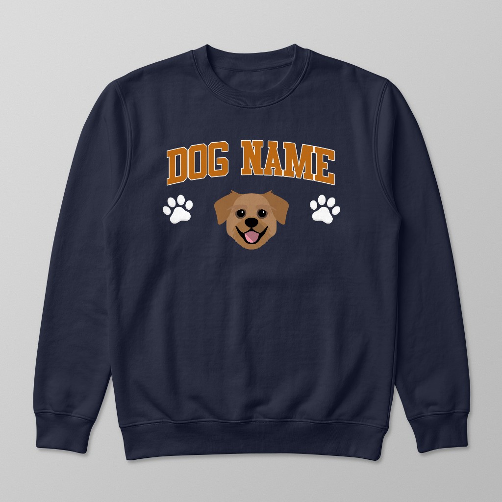 Campus Paws: Personalized {breedFullName} Sweatshirt