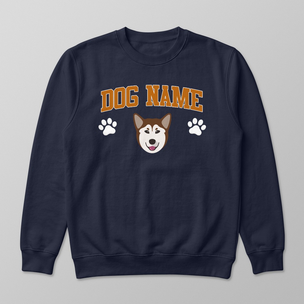 Campus Paws: Personalized {breedFullName} Sweatshirt