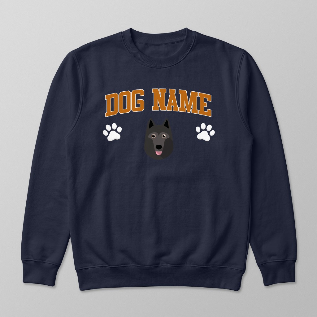 Campus Paws: Personalized {breedFullName} Sweatshirt