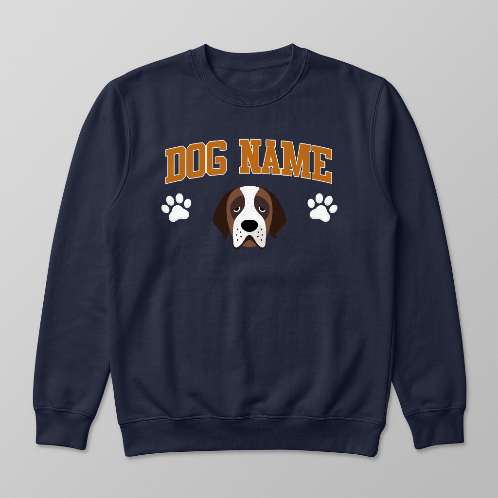 Campus Paws: Personalized {breedFullName} Sweatshirt