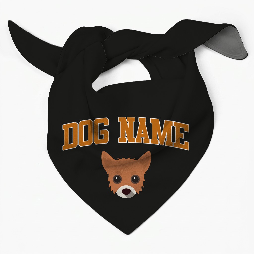 Campus Paws: Personalized {breedFullName} Bandana