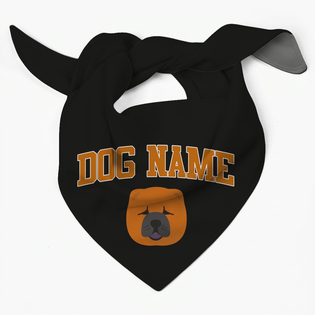 Campus Paws: Personalized {breedFullName} Bandana