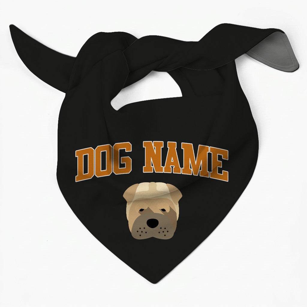 Campus Paws: Personalized {breedFullName} Bandana