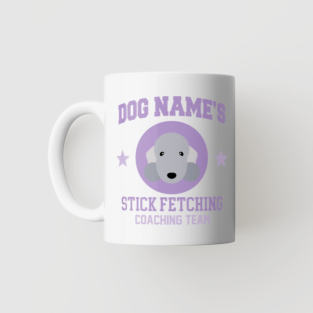 Stick Fetching Coaching Team: Personalized {breedFullName} Mug