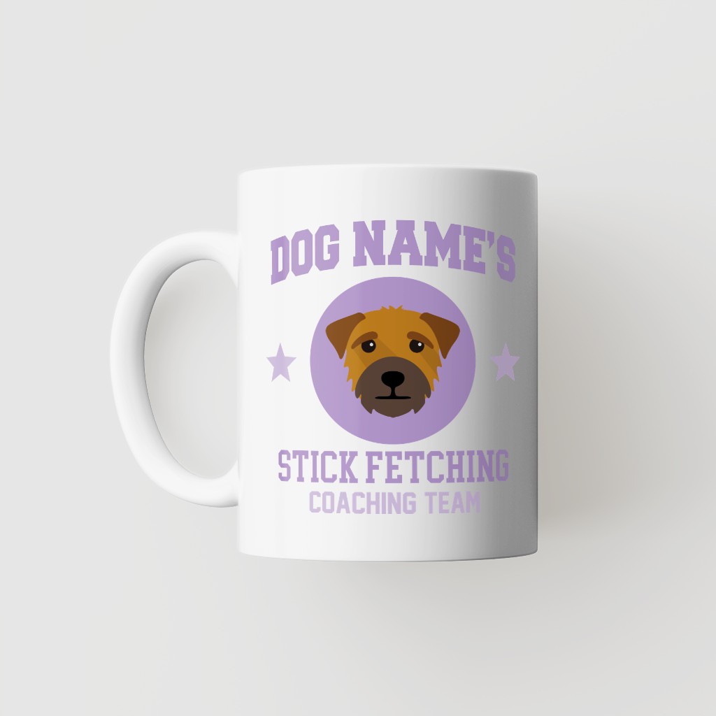 Stick Fetching Coaching Team: Personalized {breedFullName} Mug