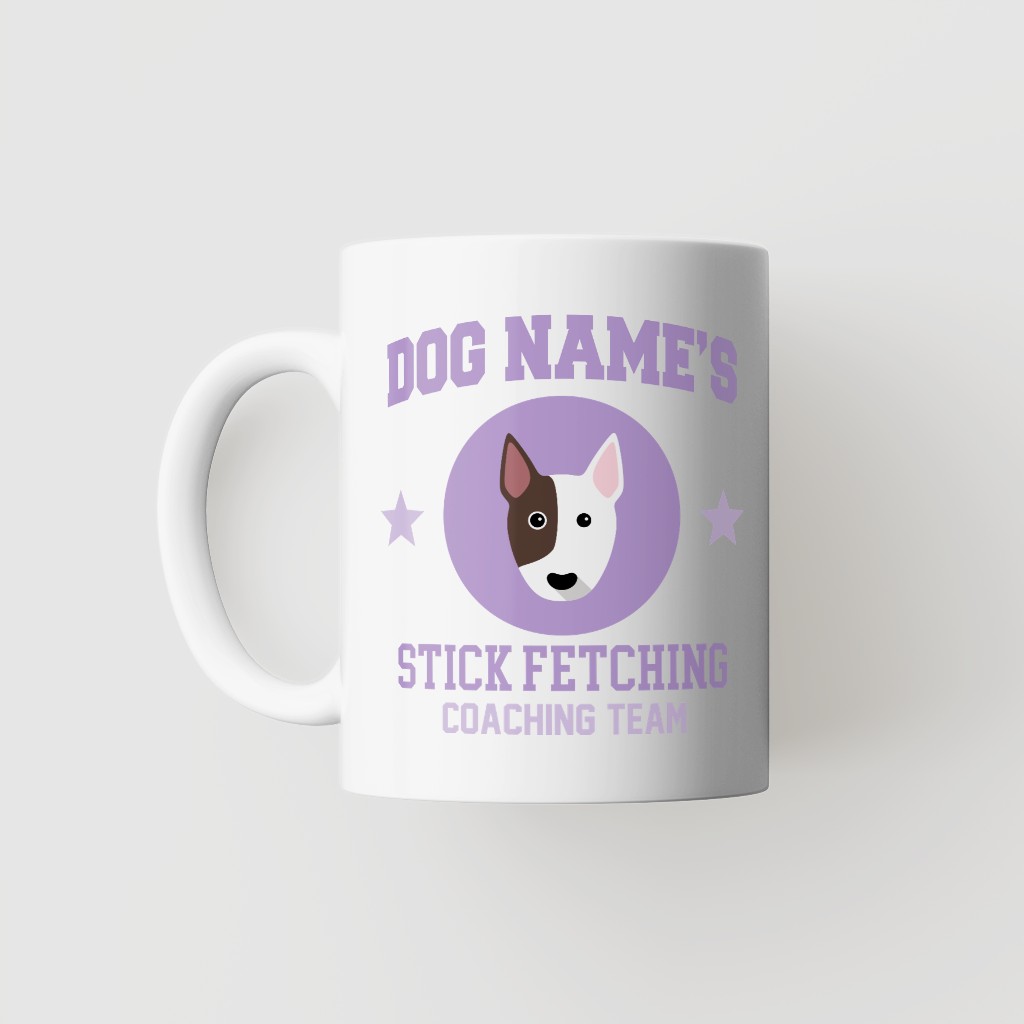 Stick Fetching Coaching Team: Personalized {breedFullName} Mug