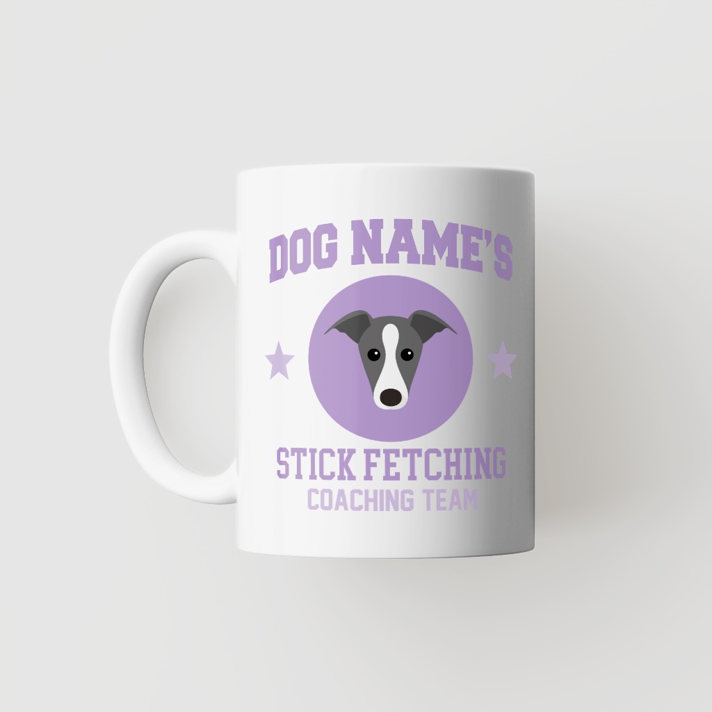 Stick Fetching Coaching Team: Personalized {breedFullName} Mug