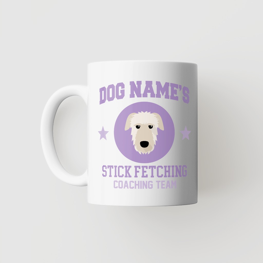 Stick Fetching Coaching Team: Personalized {breedFullName} Mug