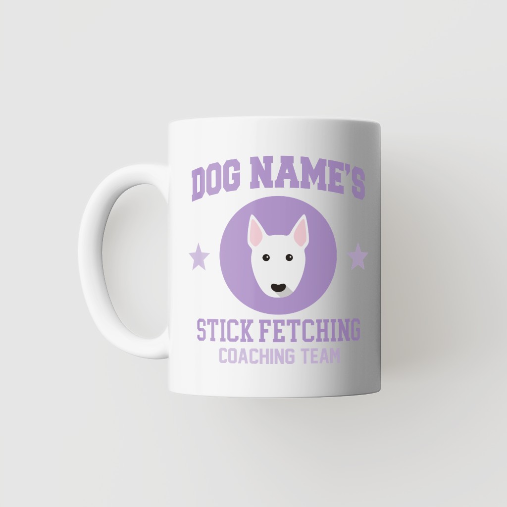 Stick Fetching Coaching Team: Personalized {breedFullName} Mug