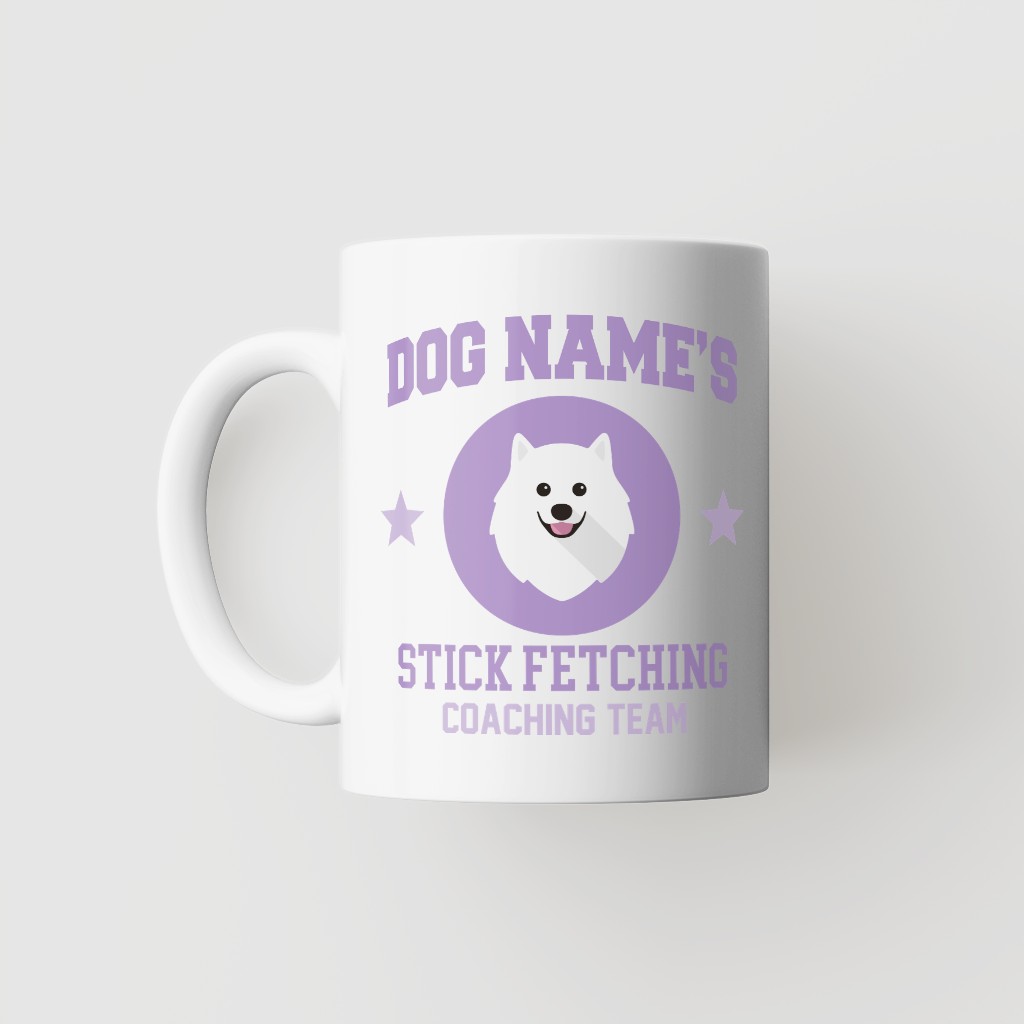 Stick Fetching Coaching Team: Personalized {breedFullName} Mug