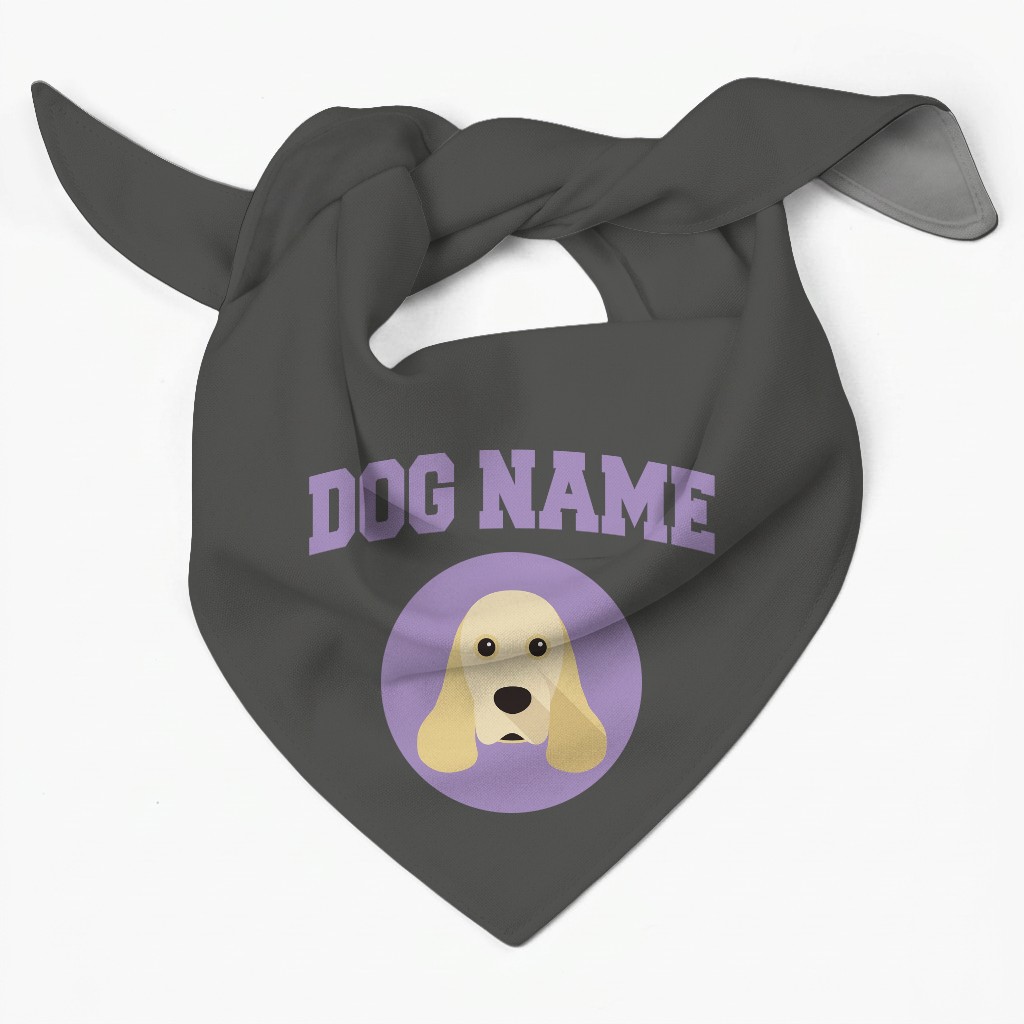 Stick Fetching Coaching Team: Personalized {breedFullName} Bandana