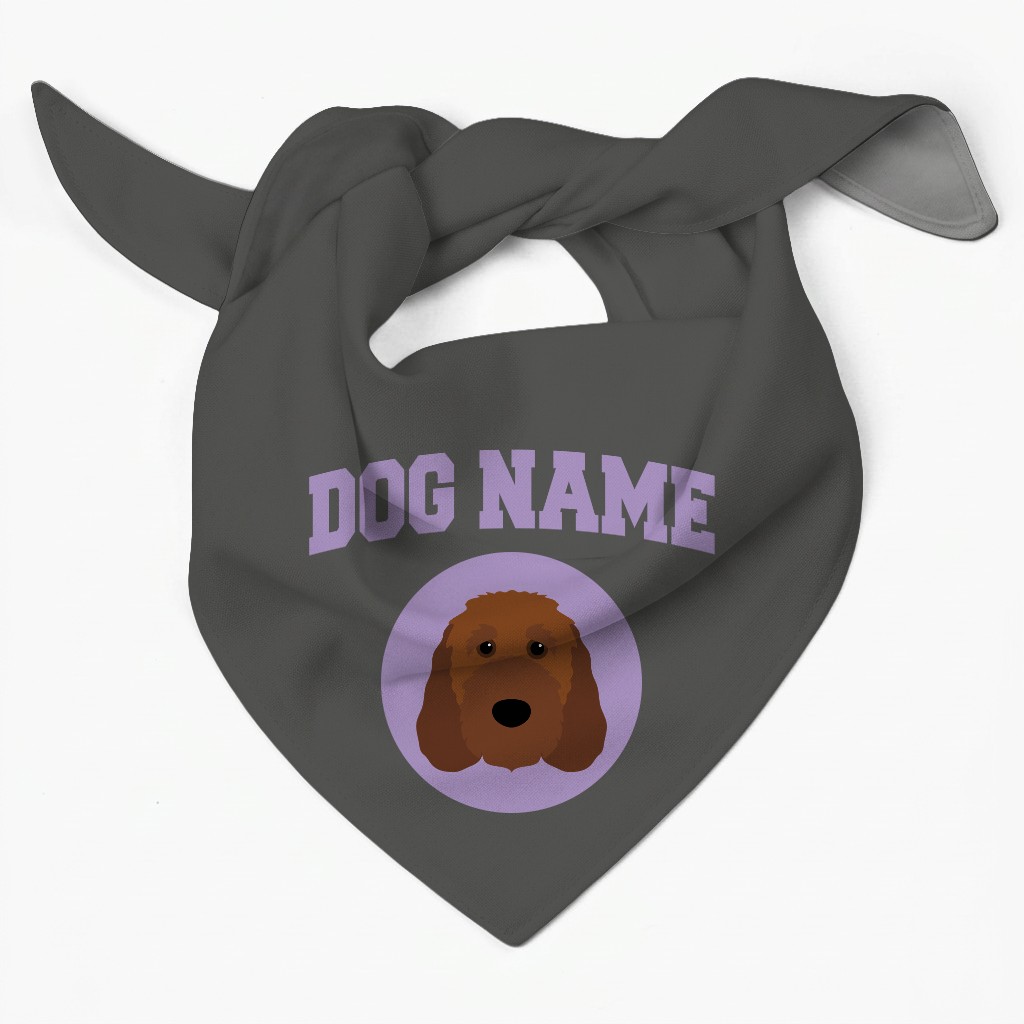 Stick Fetching Coaching Team: Personalized {breedFullName} Bandana
