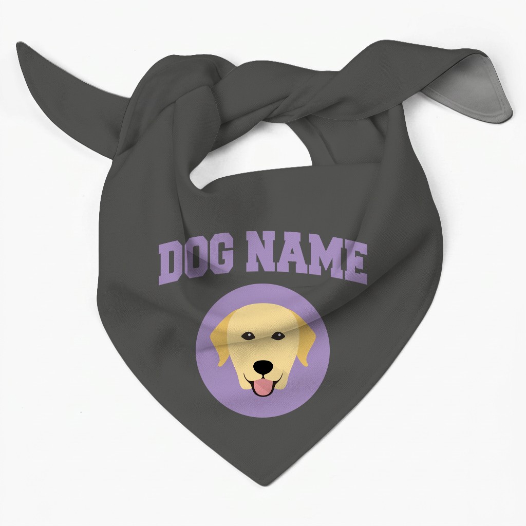 Stick Fetching Coaching Team: Personalized {breedFullName} Bandana