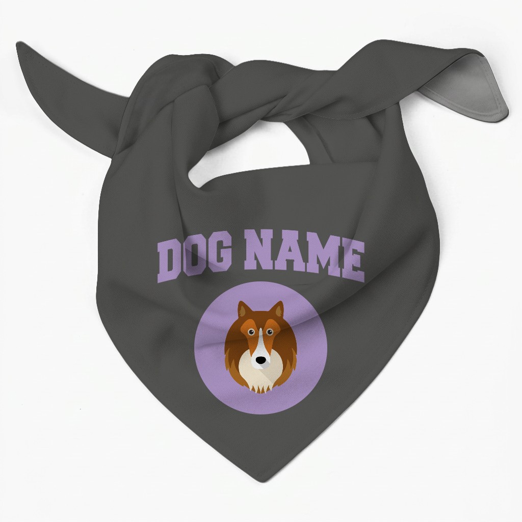 Stick Fetching Coaching Team: Personalized {breedFullName} Bandana