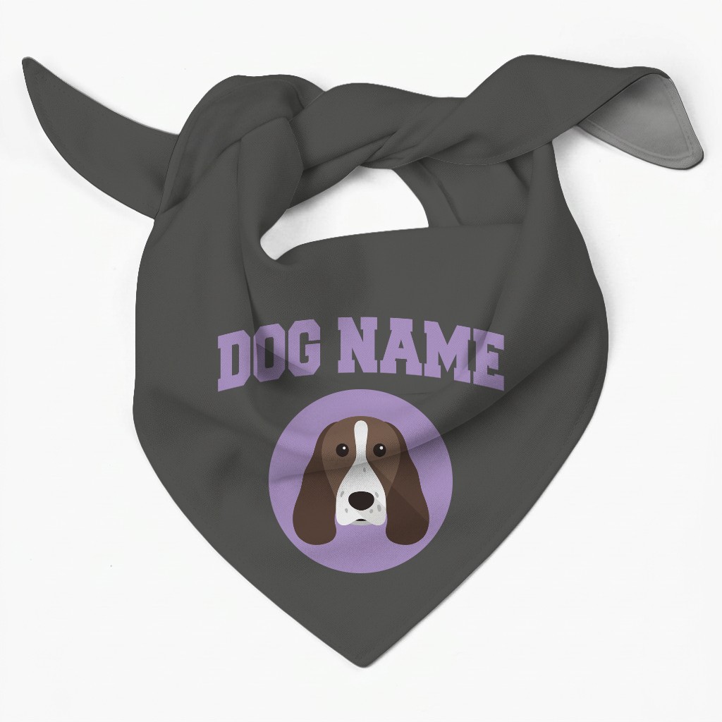 Stick Fetching Coaching Team: Personalized {breedFullName} Bandana