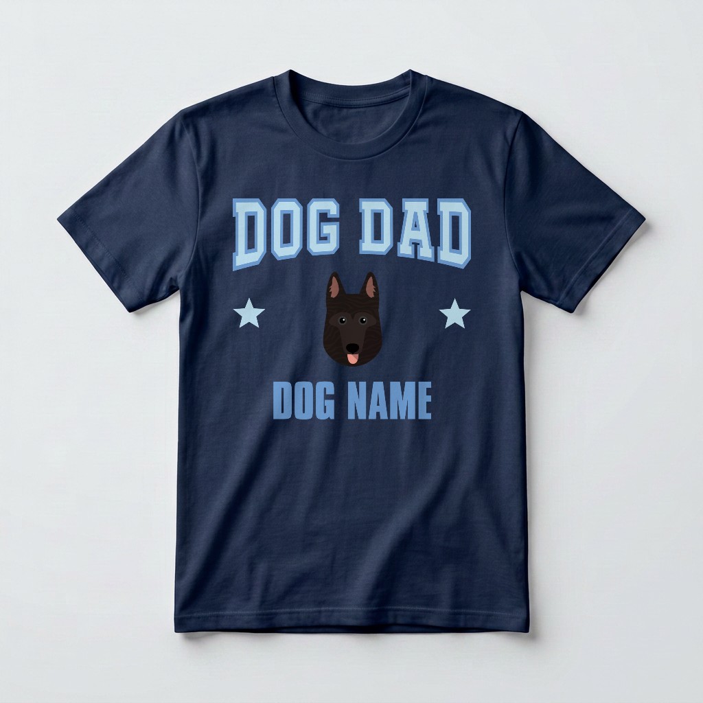 Dog Dad: Personalized {breedFullName} T-Shirt