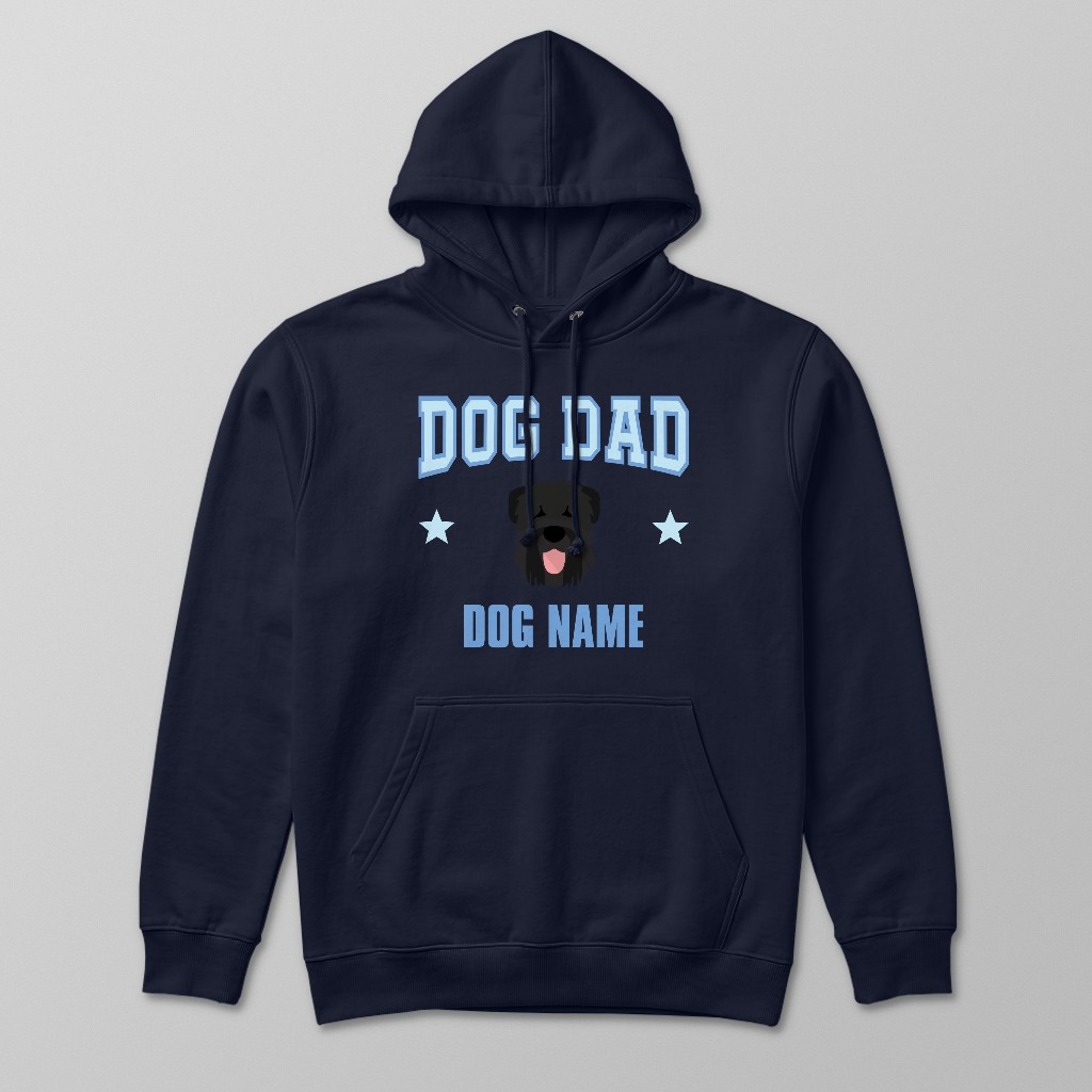 Dog Dad: Personalized {breedFullName} Hoodie