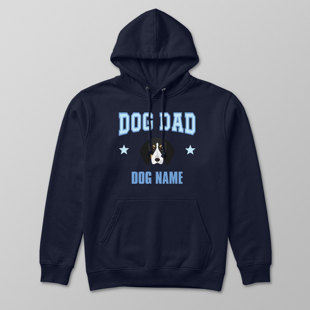 Dog Dad: Personalized {breedFullName} Hoodie