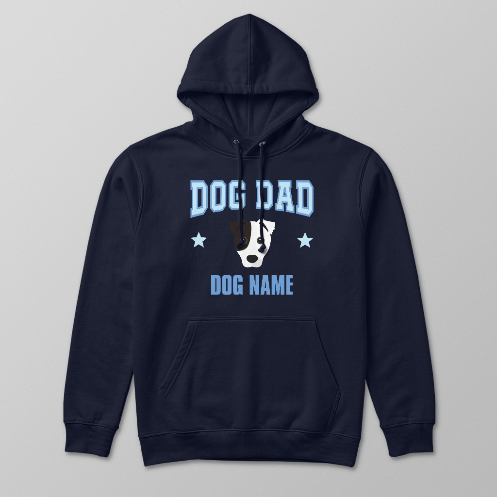 Dog Dad: Personalized {breedFullName} Hoodie