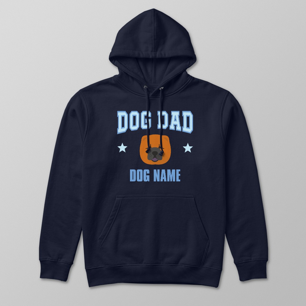 Dog Dad: Personalized {breedFullName} Hoodie