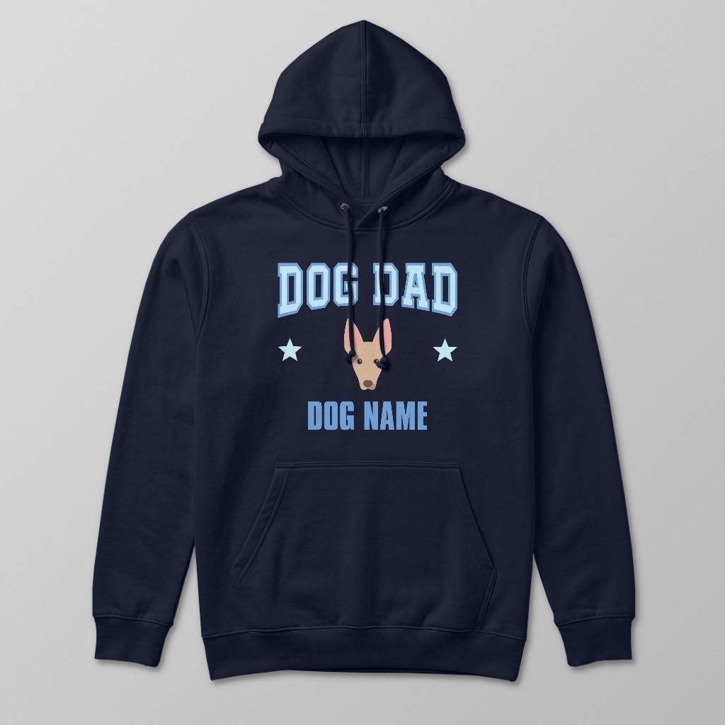 Dog Dad: Personalized {breedFullName} Hoodie