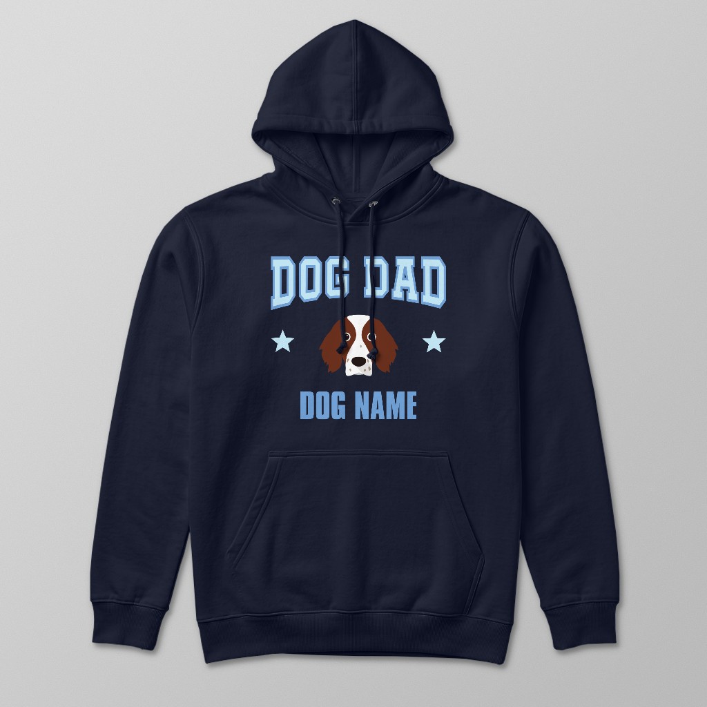 Dog Dad: Personalized {breedFullName} Hoodie