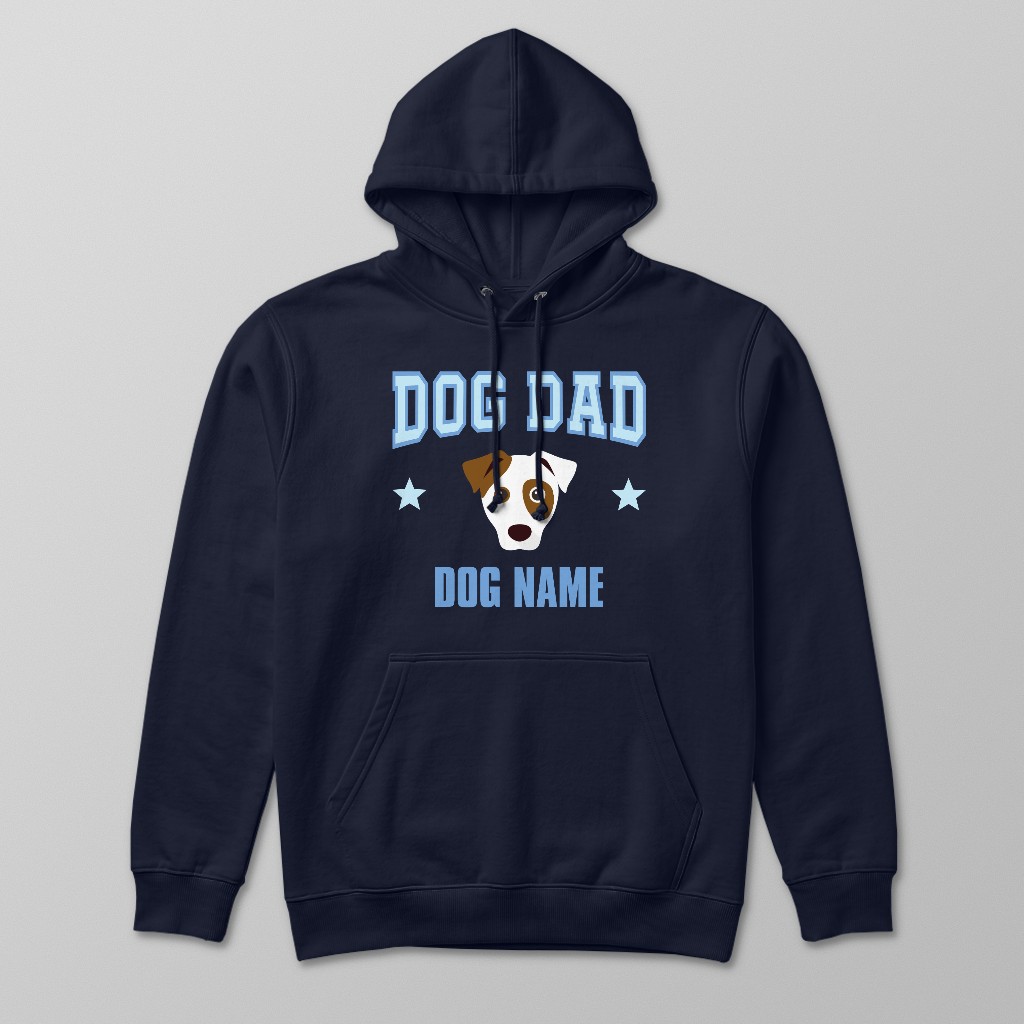 Dog Dad: Personalized {breedFullName} Hoodie