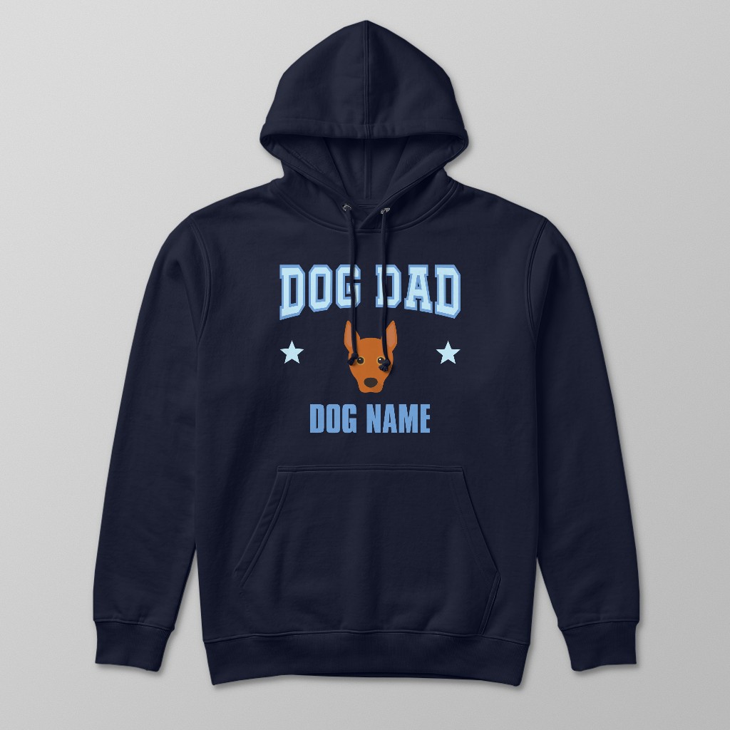 Dog Dad: Personalized {breedFullName} Hoodie