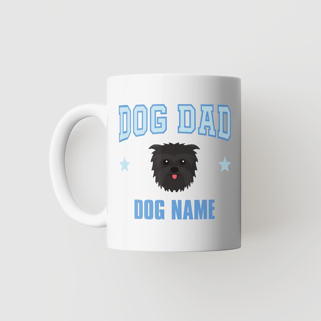 Dog Dad: Personalized {breedFullName} Mug
