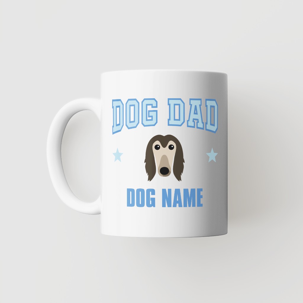 Dog Dad: Personalized {breedFullName} Mug