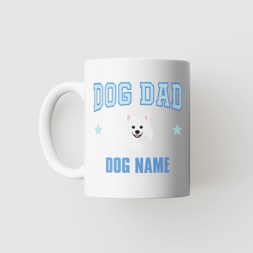Dog Dad: Personalised {breedFullName} Mug