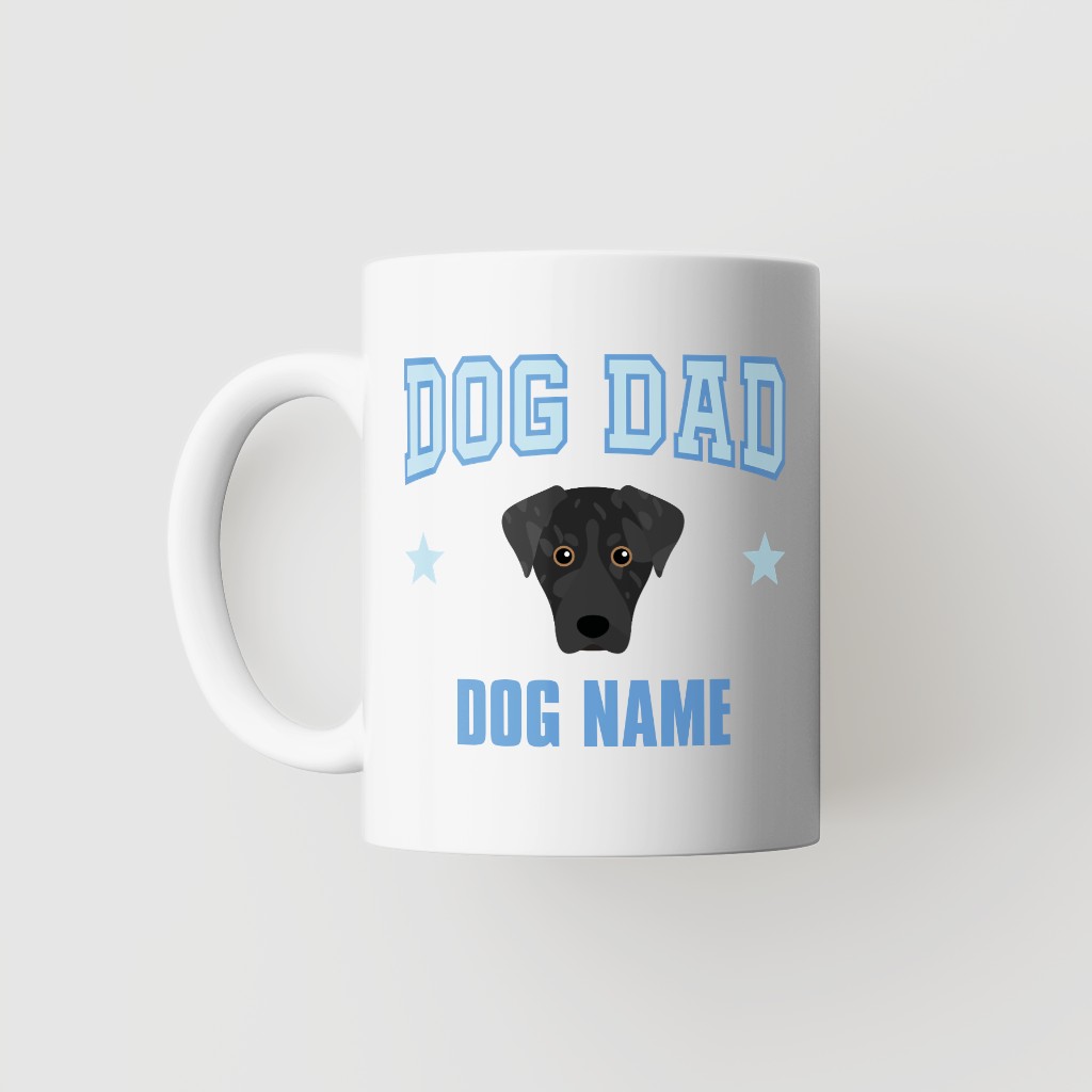 Dog Dad: Personalized {breedFullName} Mug