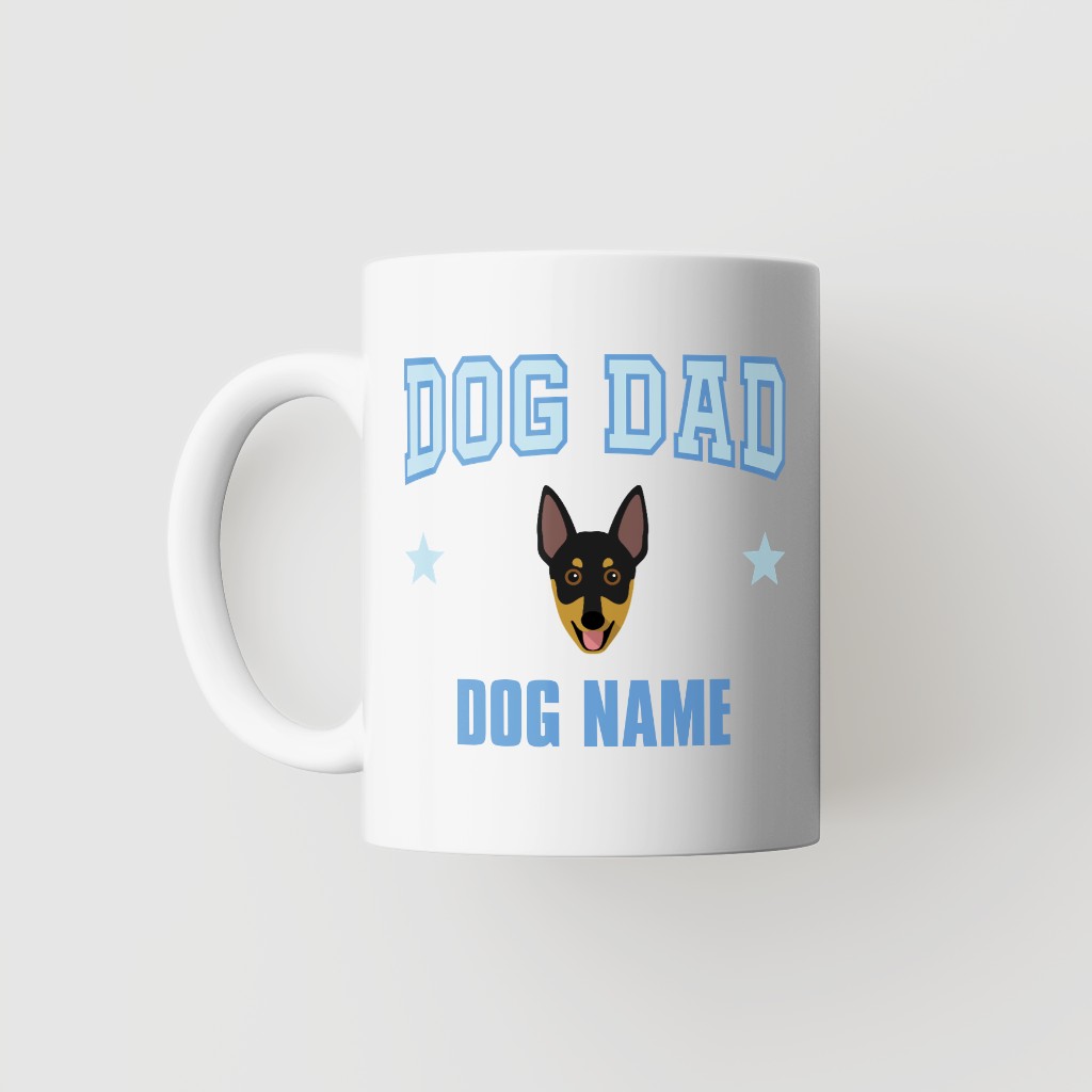 Dog Dad: Personalized {breedFullName} Mug
