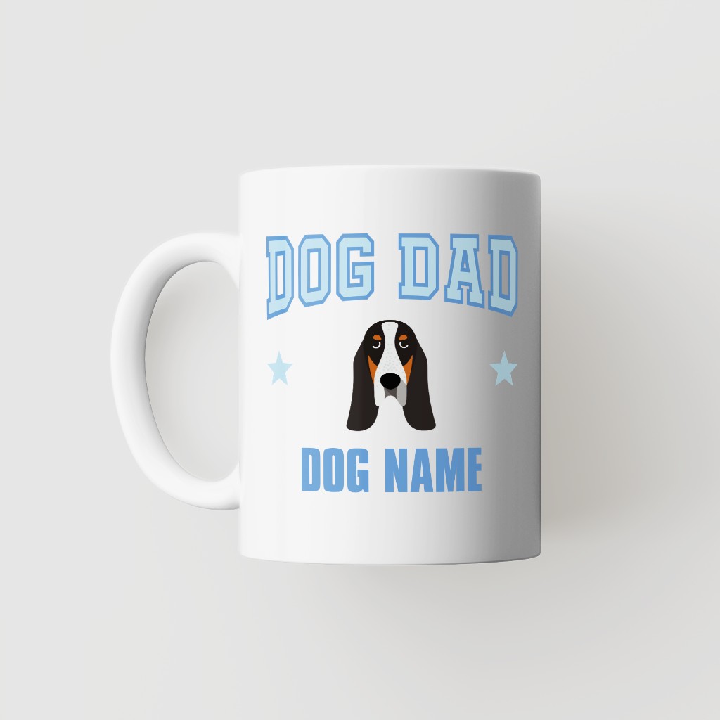 Dog Dad: Personalized {breedFullName} Mug