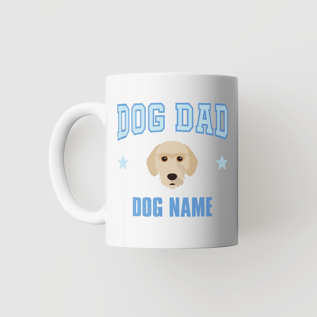 Dog Dad: Personalized {breedFullName} Mug
