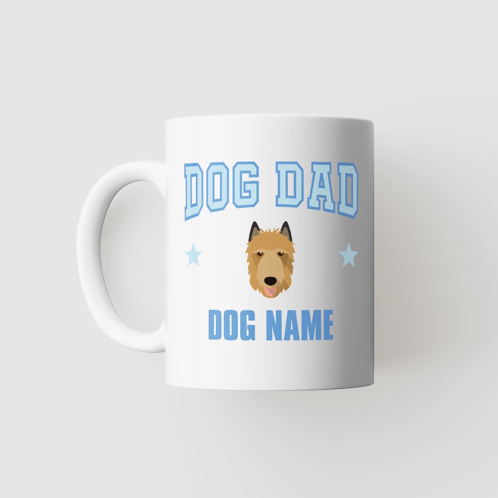 Dog Dad: Personalized {breedFullName} Mug