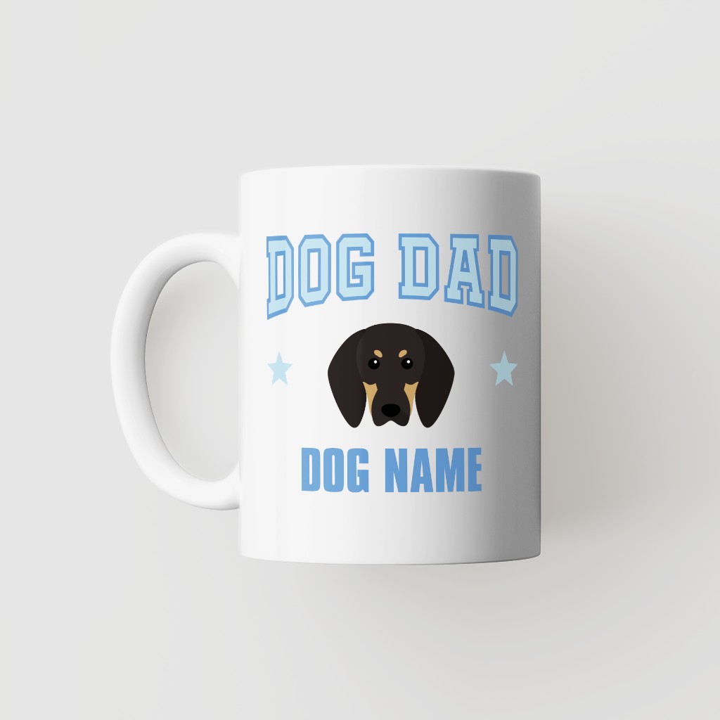Dog Dad: Personalized {breedFullName} Mug