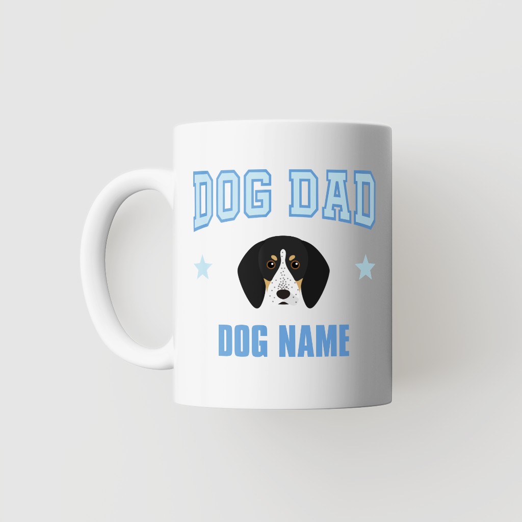 Dog Dad: Personalized {breedFullName} Mug