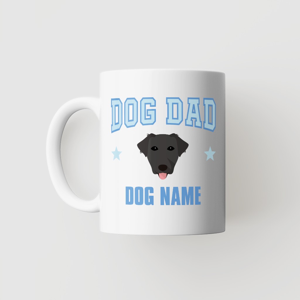 Dog Dad: Personalized {breedFullName} Mug