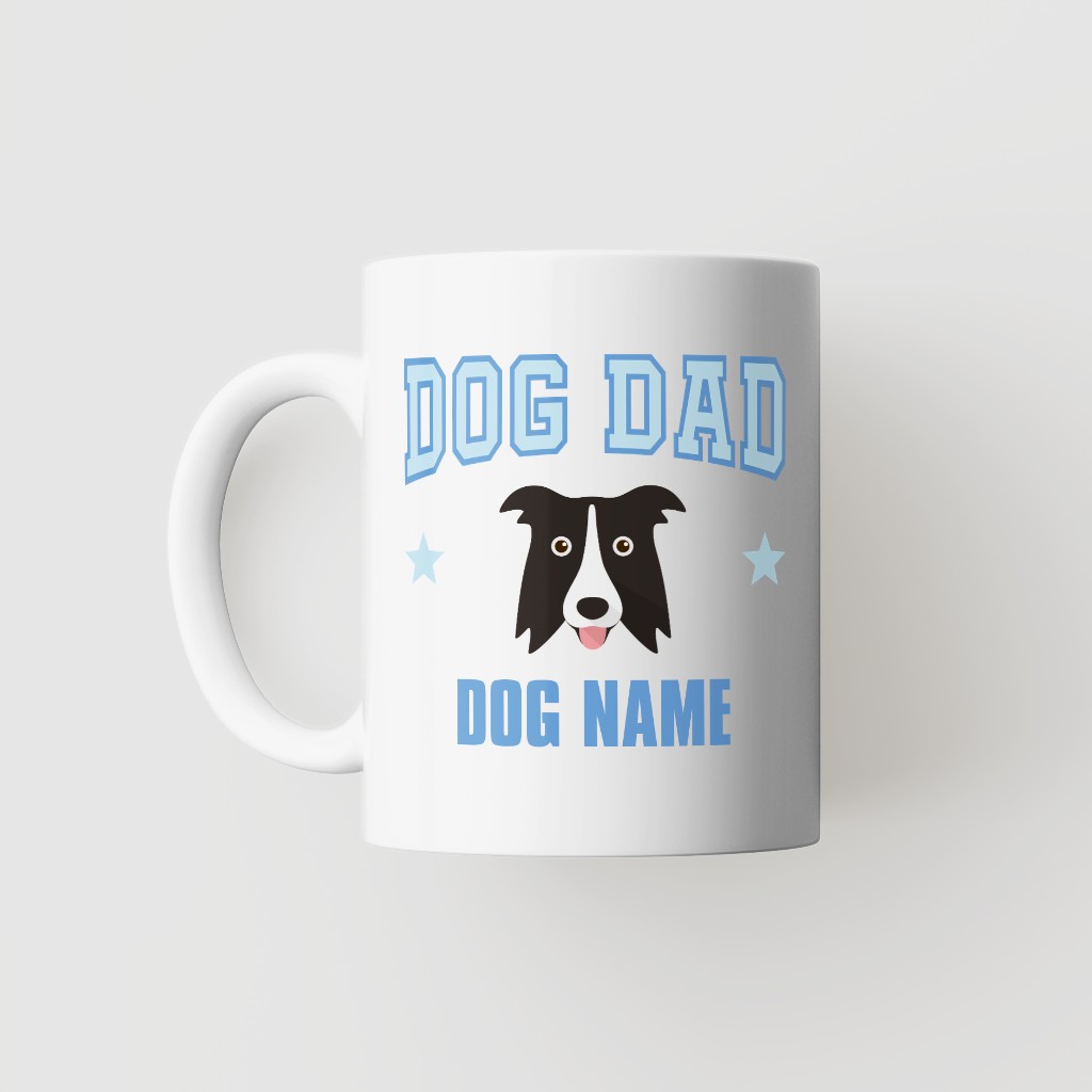 Dog Dad: Personalized {breedFullName} Mug