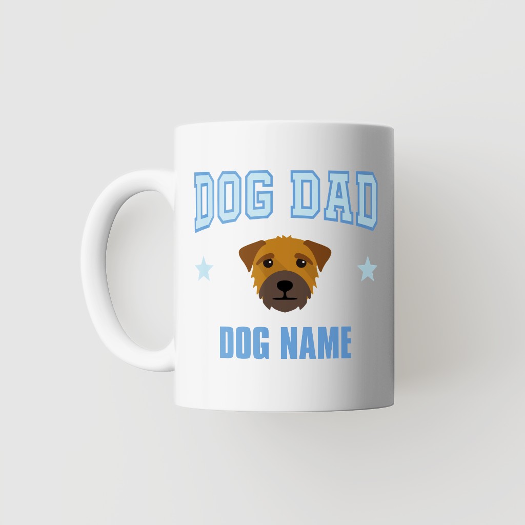 Dog Dad: Personalized {breedFullName} Mug