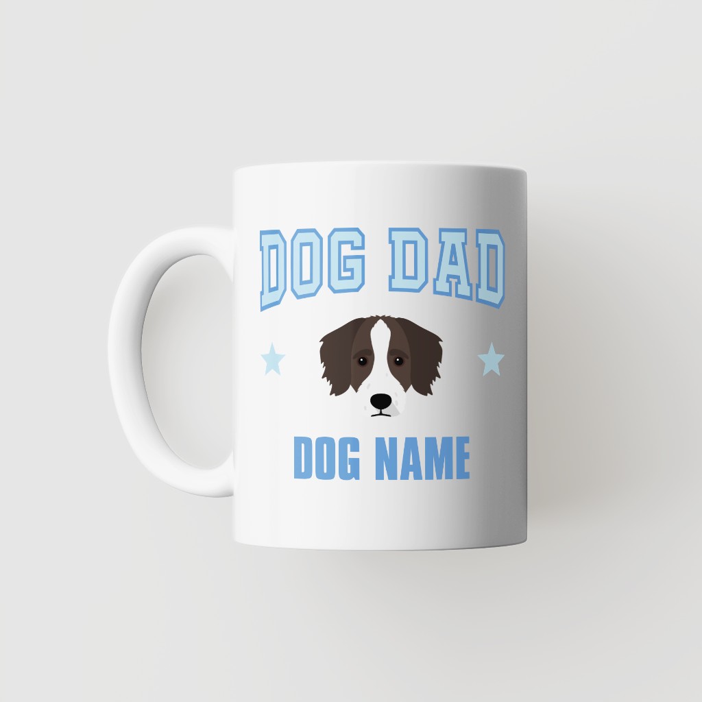 Dog Dad: Personalized {breedFullName} Mug