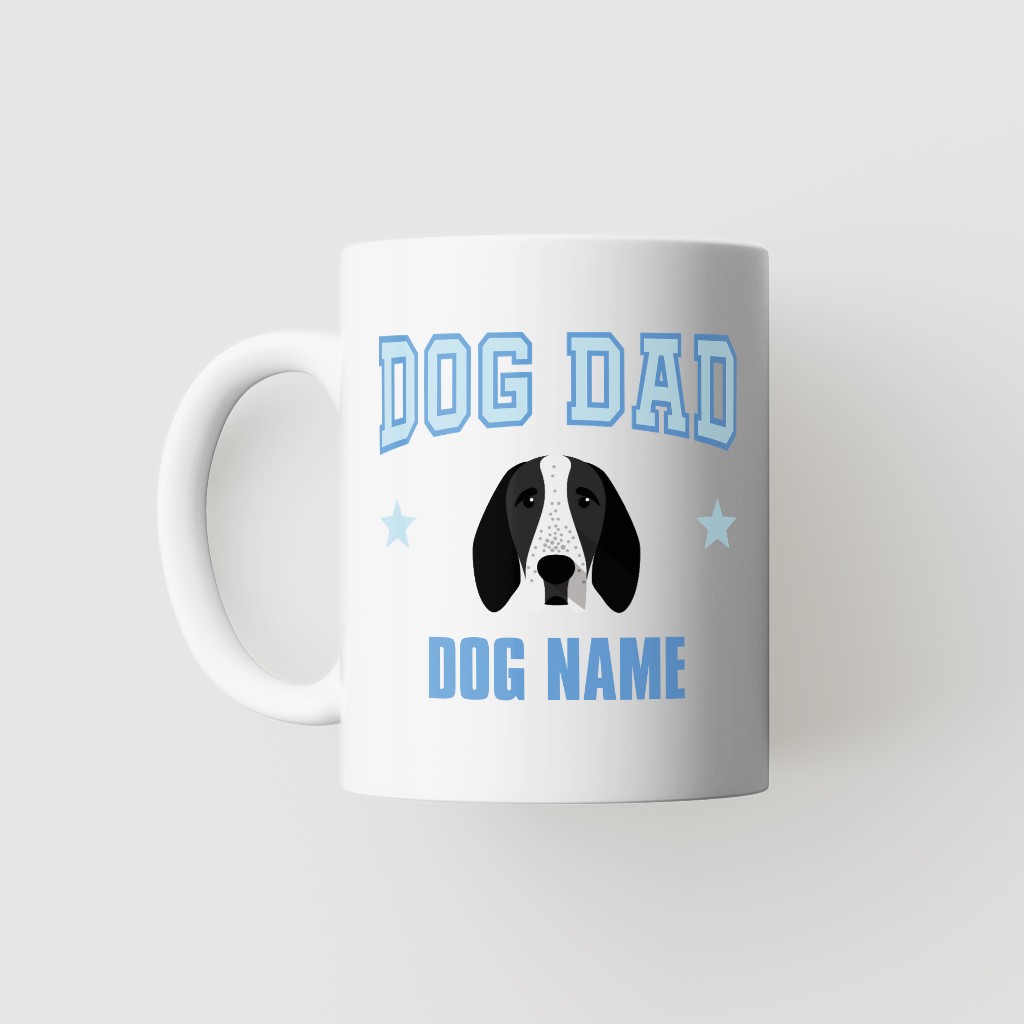 Dog Dad: Personalized {breedFullName} Mug