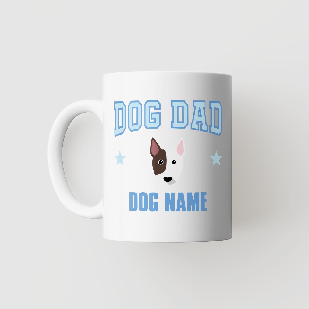 Dog Dad: Personalized {breedFullName} Mug
