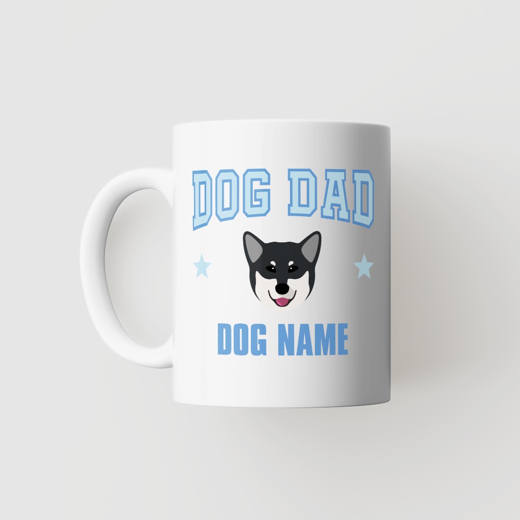 Dog Dad: Personalized {breedFullName} Mug