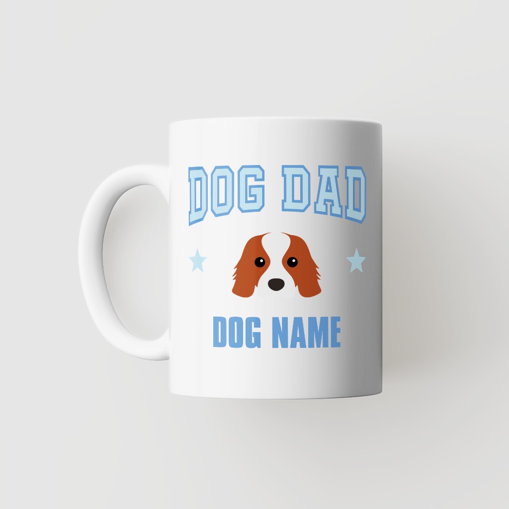 Dog Dad: Personalised {breedFullName} Mug
