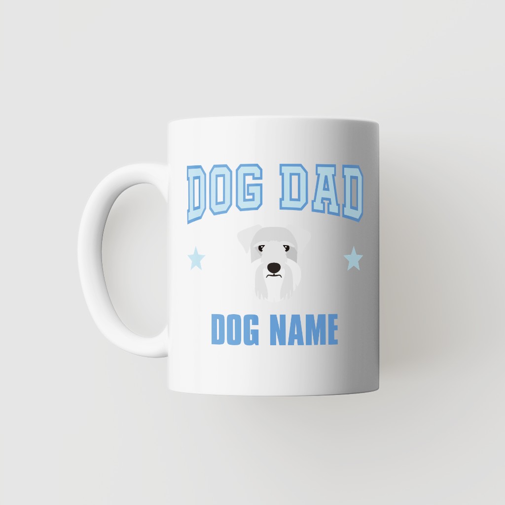 Dog Dad: Personalized {breedFullName} Mug
