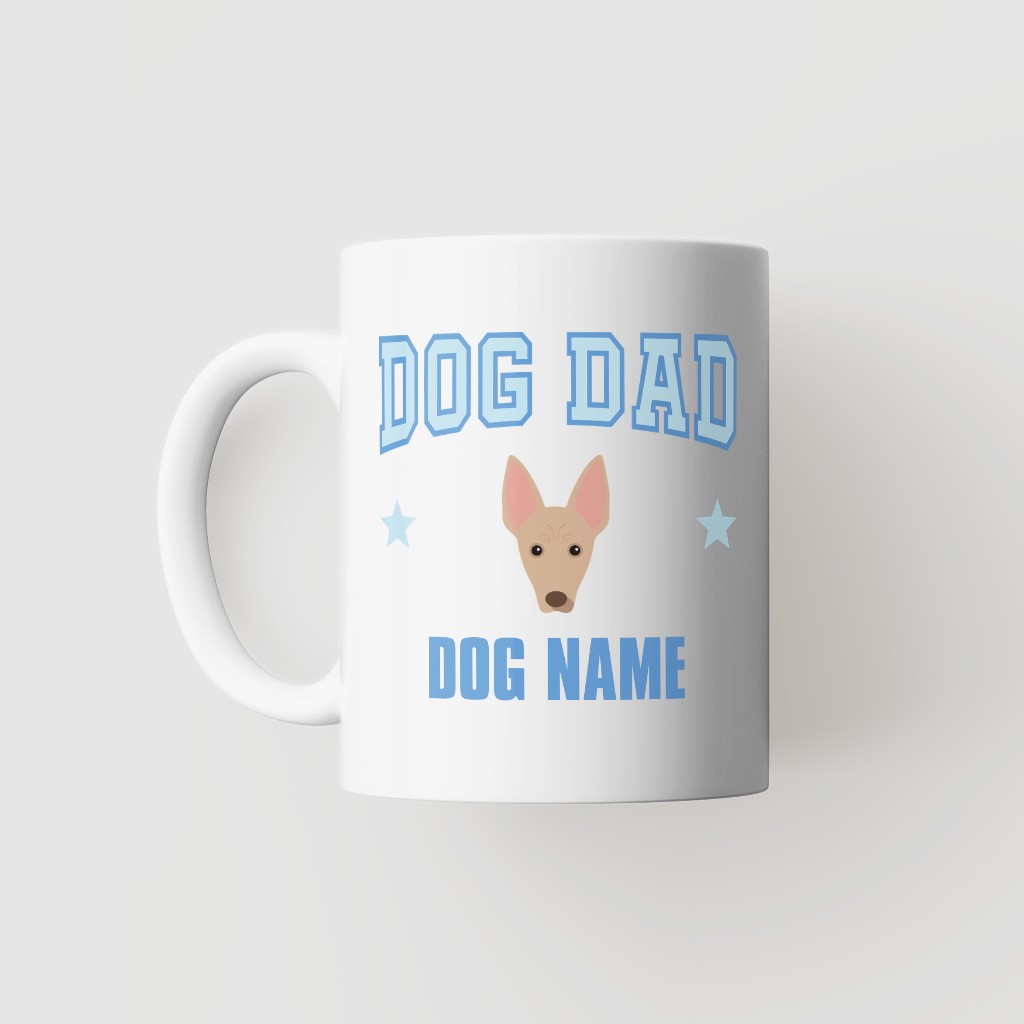 Dog Dad: Personalized {breedFullName} Mug